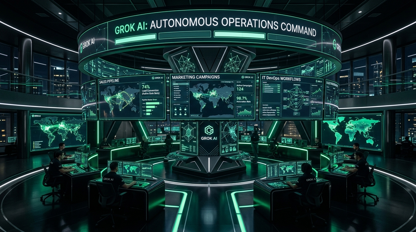 Grok Bot for Business: Top 10 Workflows to Automate Sales, Marketing & Ops
